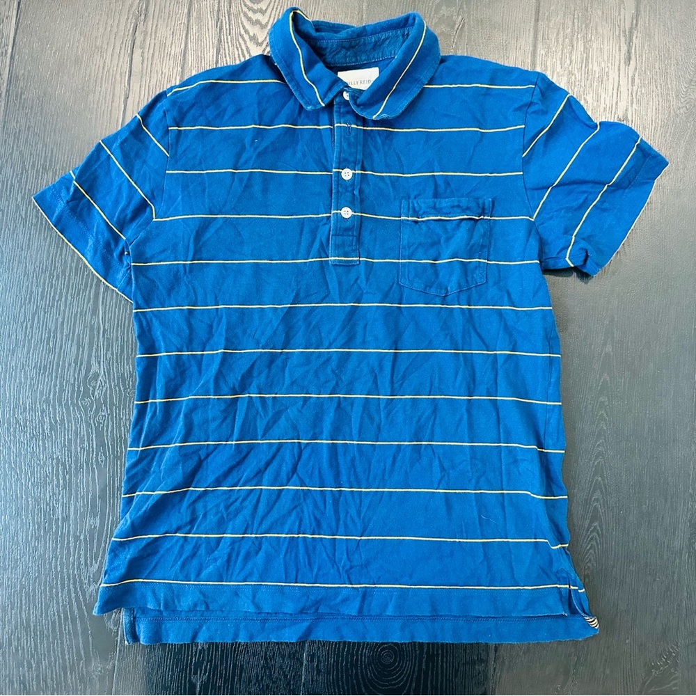 BILLY REID STRIPED POLO